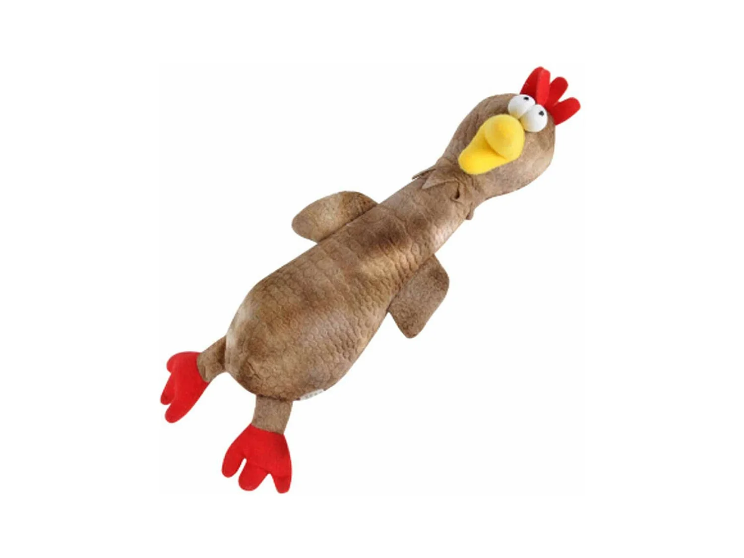 Peluche pour Chien "Coq" 32cm Marron