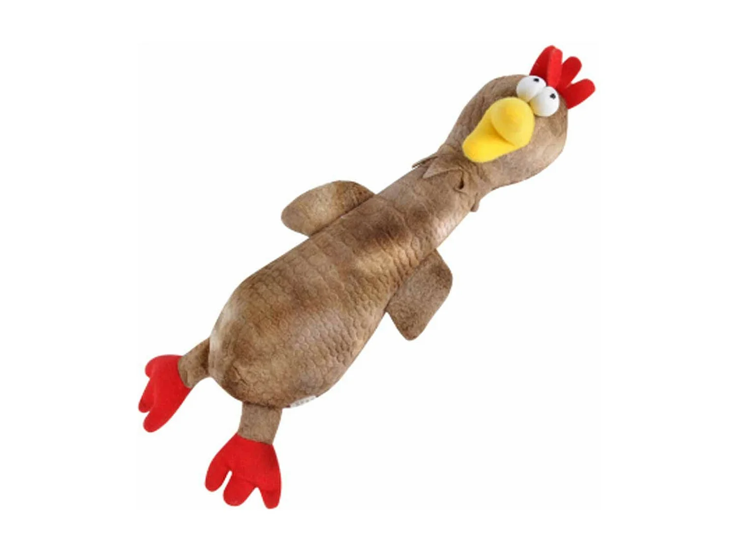 Peluche pour Chien "Coq" 32cm Marron