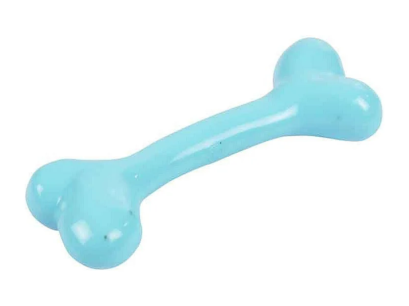 Jouet pour Chien Os "Puppy" 14cm Bleu