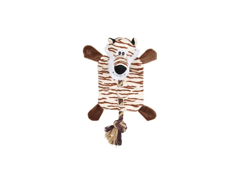 Peluche pour Chien "Tigre" 37cm Marron