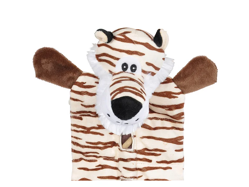 Peluche pour Chien "Tigre" 37cm Marron