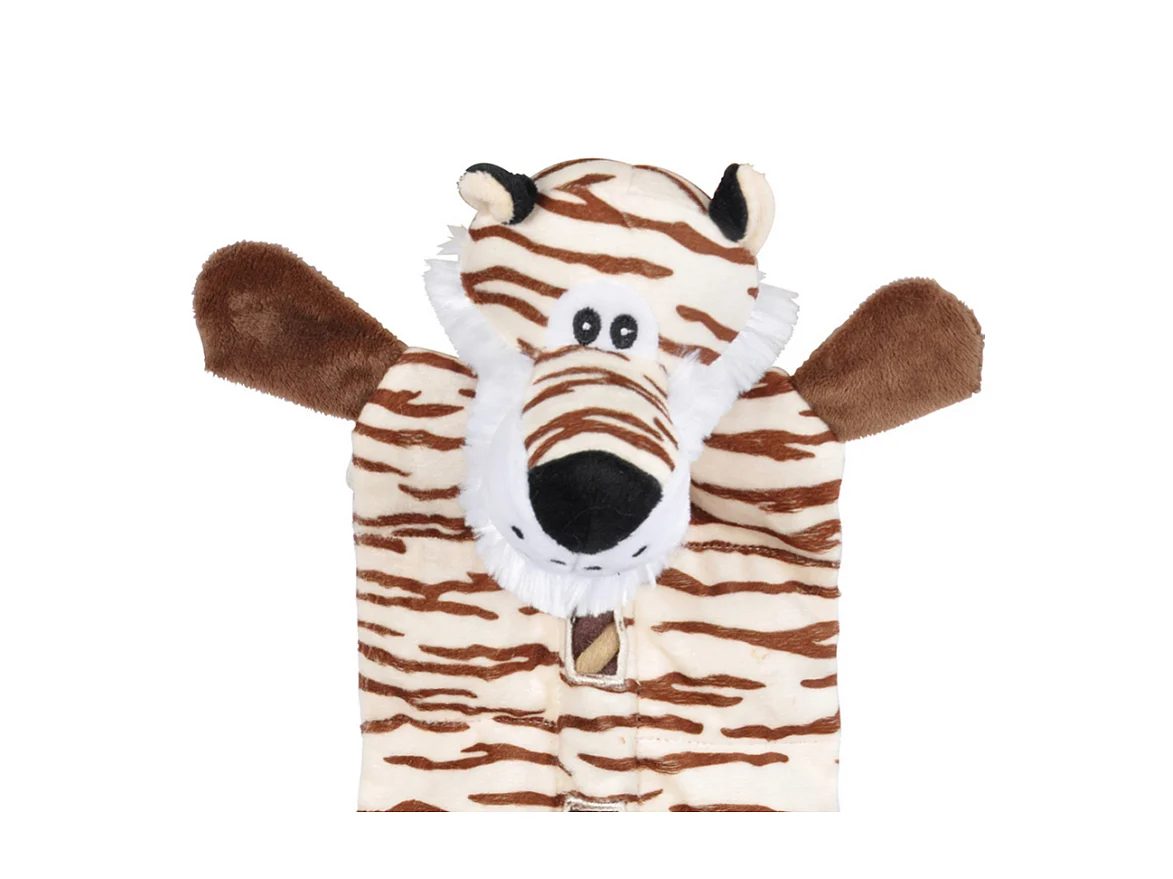 Peluche pour Chien "Tigre" 37cm Marron