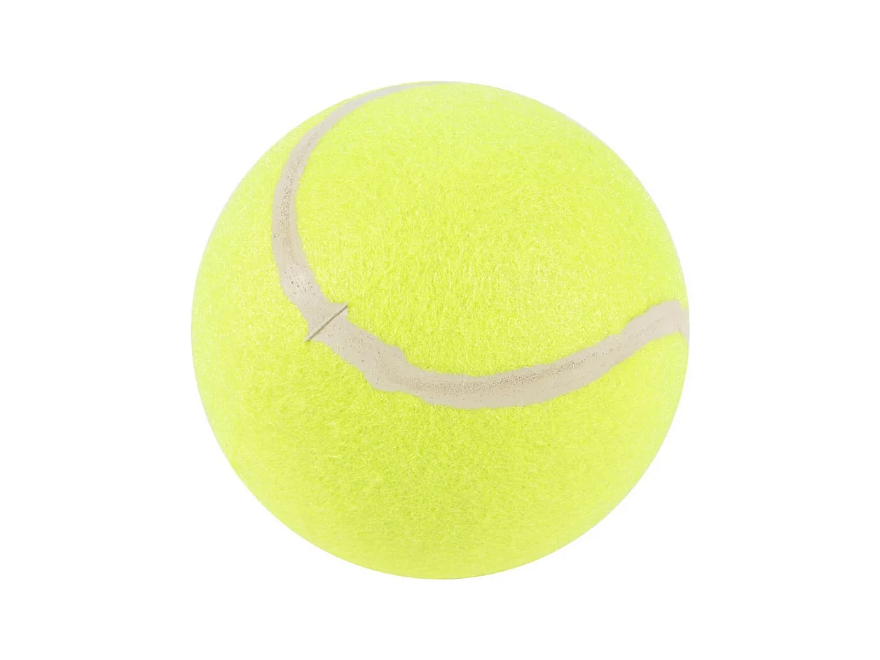 Jouet pour Chien "Balle de Tennis" 15cm Jaune