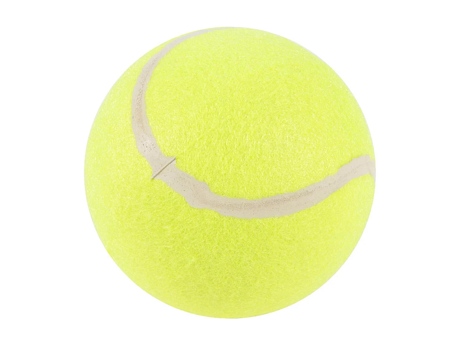 Jouet pour Chien "Balle de Tennis" 15cm Jaune