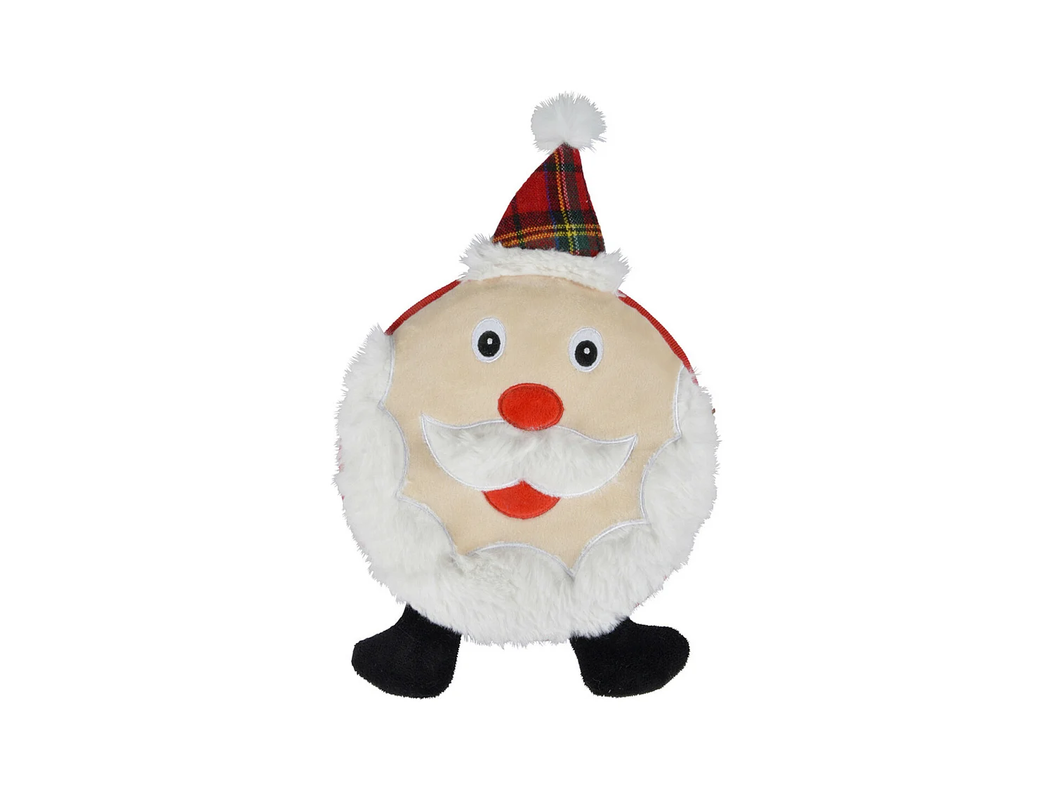 Jouet pour Chien Sonore "Père Noël" 20cm Blanc