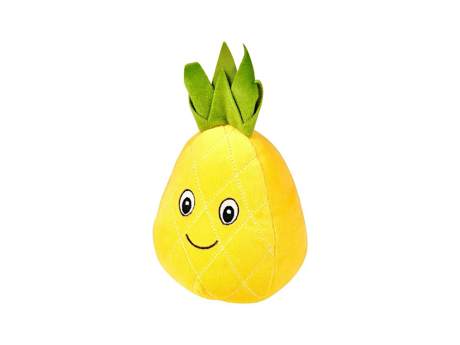 Peluche pour Chien "Ananas" 20cm Jaune