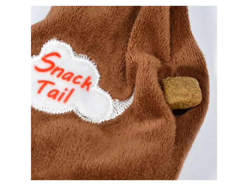 Peluche pour Chien "Singe" 45cm Marron