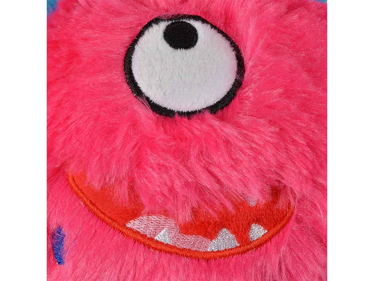 Jouet pour Chien "Lilou le Monstre" 14cm Rose