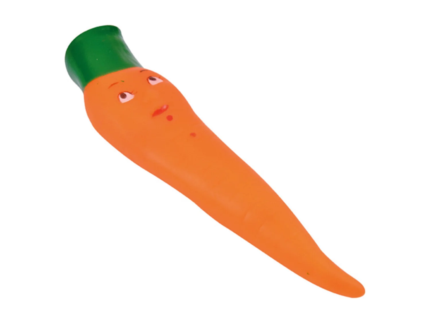 Jouet pour Chien "Carotte" 20cm Orange