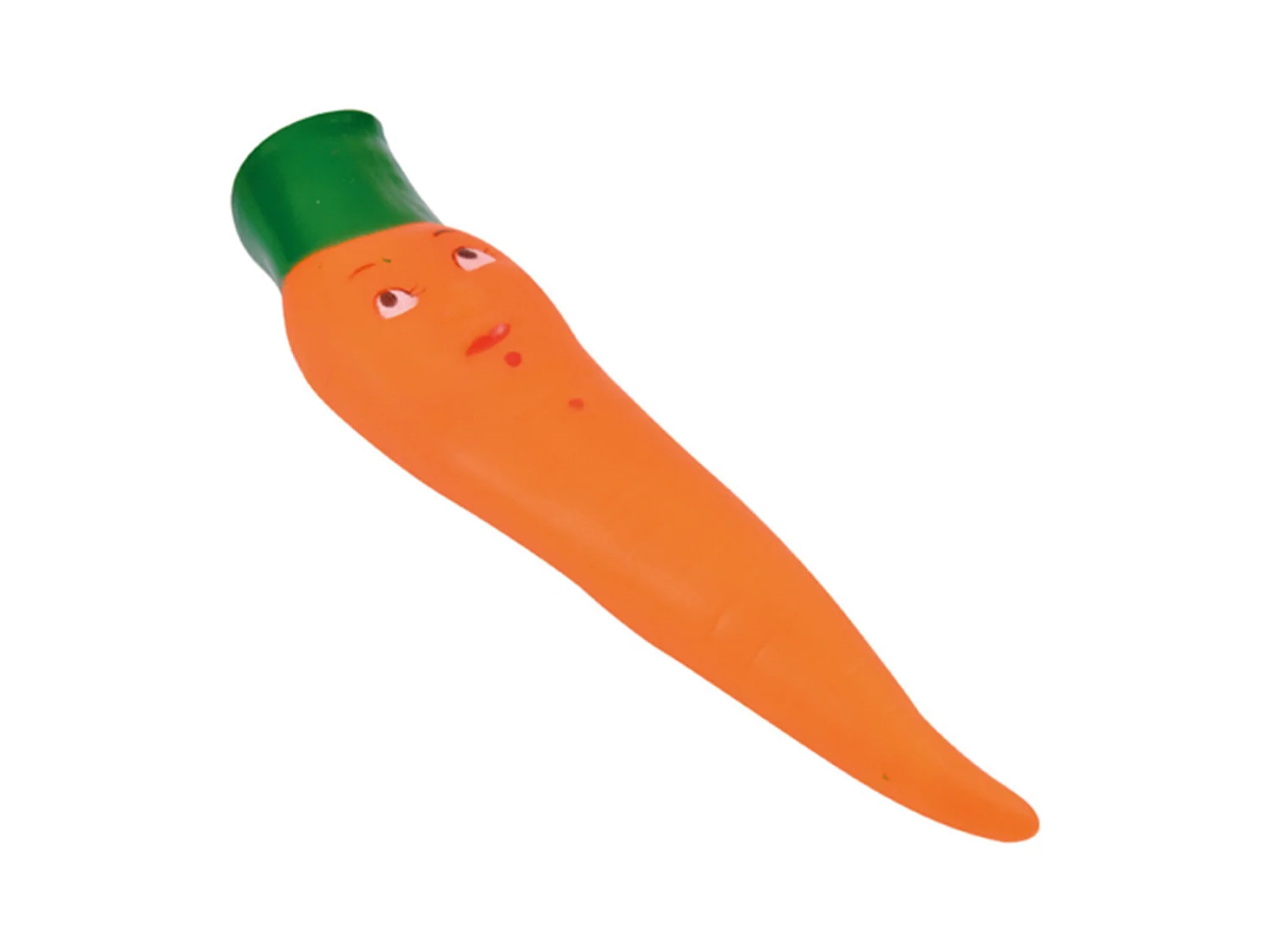 Jouet pour Chien "Carotte" 20cm Orange
