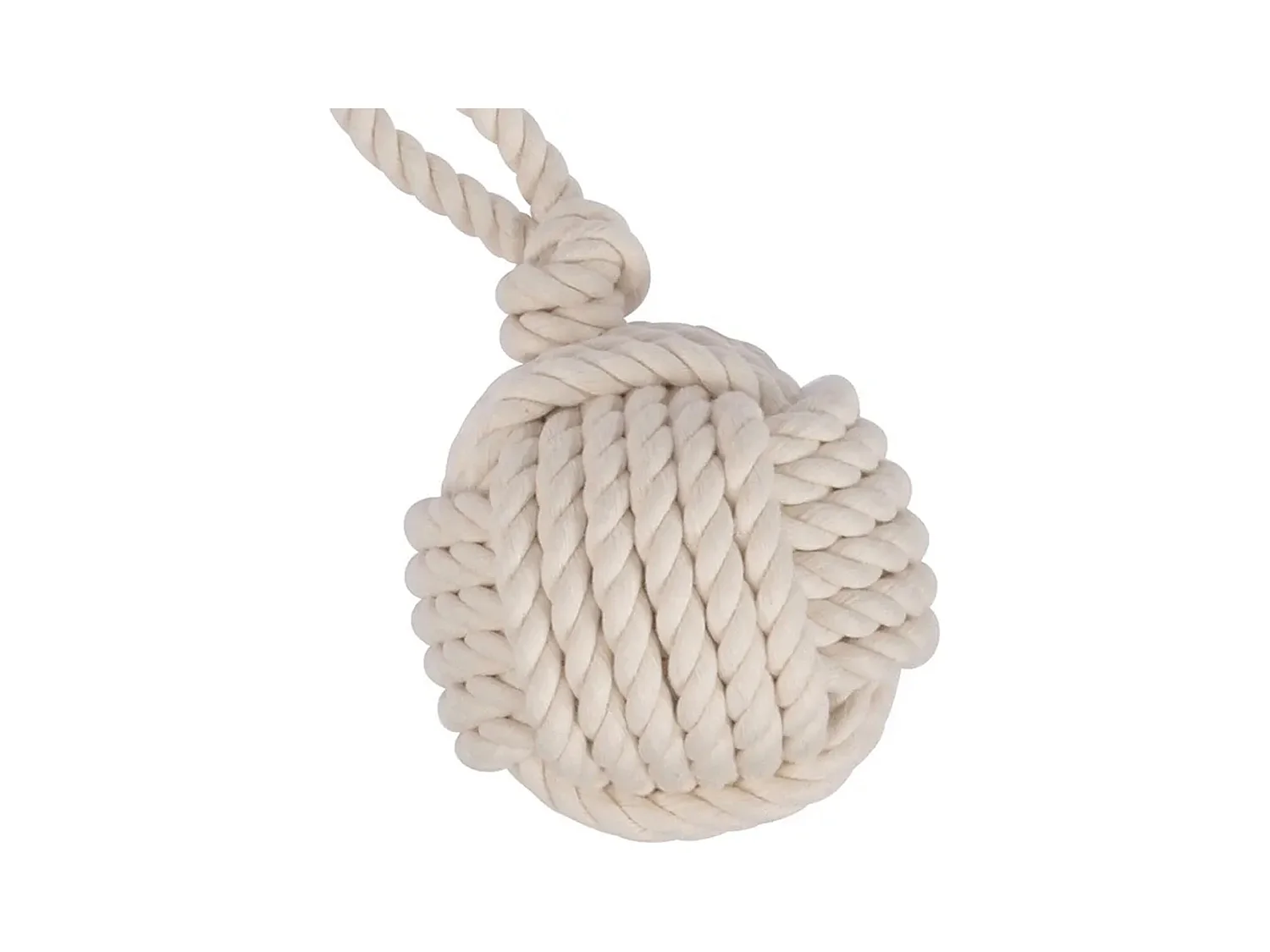 Balle avec Poignée pour Chien "Slow Life" 48cm Écru