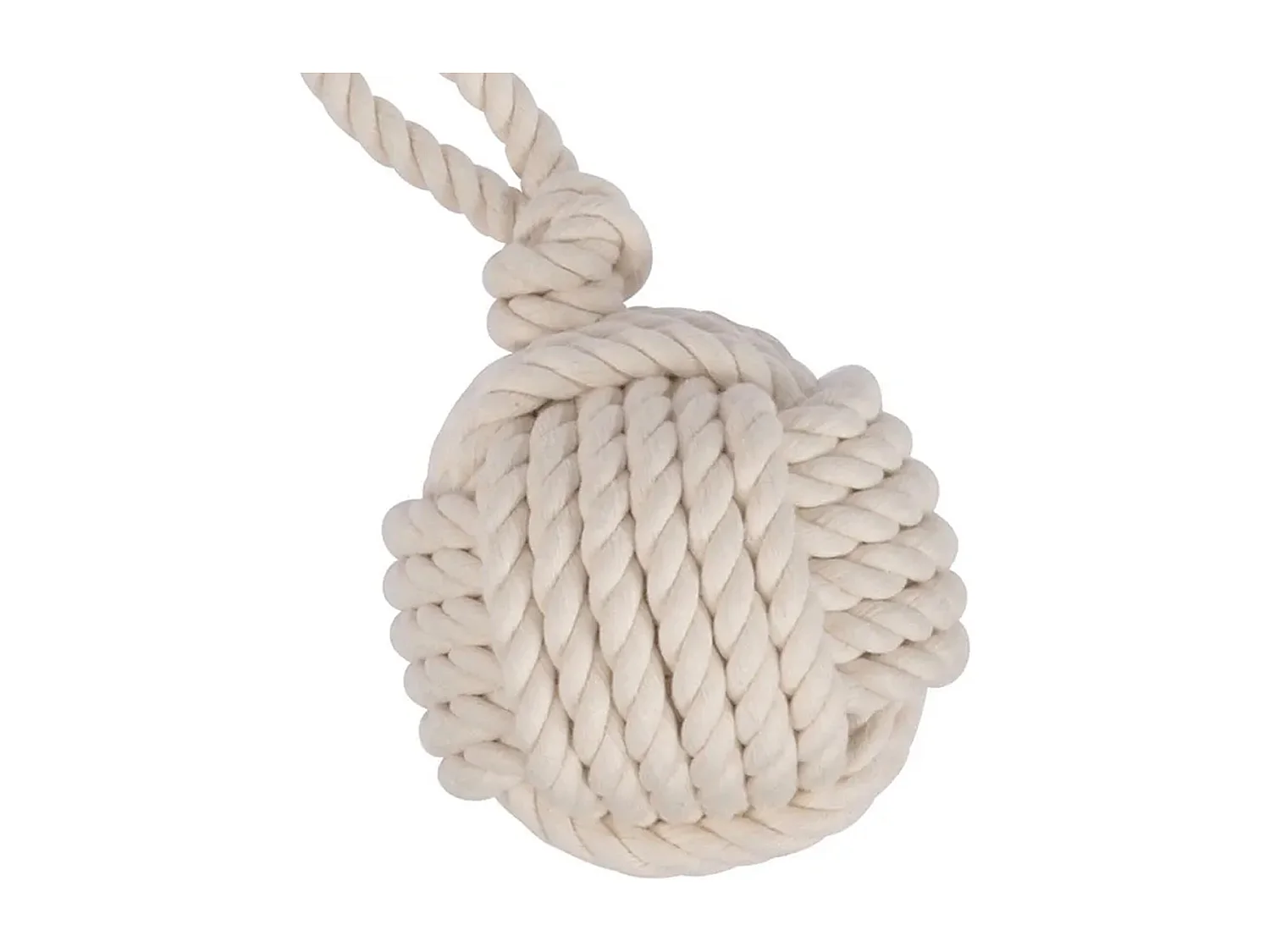 Pelota con asa para perro