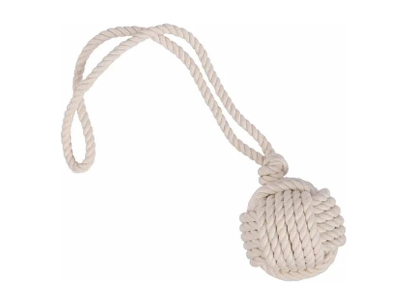 Pelota con asa para perro