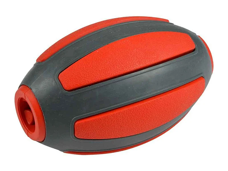 Jouet pour Chien Distributeur "Ovale" 10cm Rouge