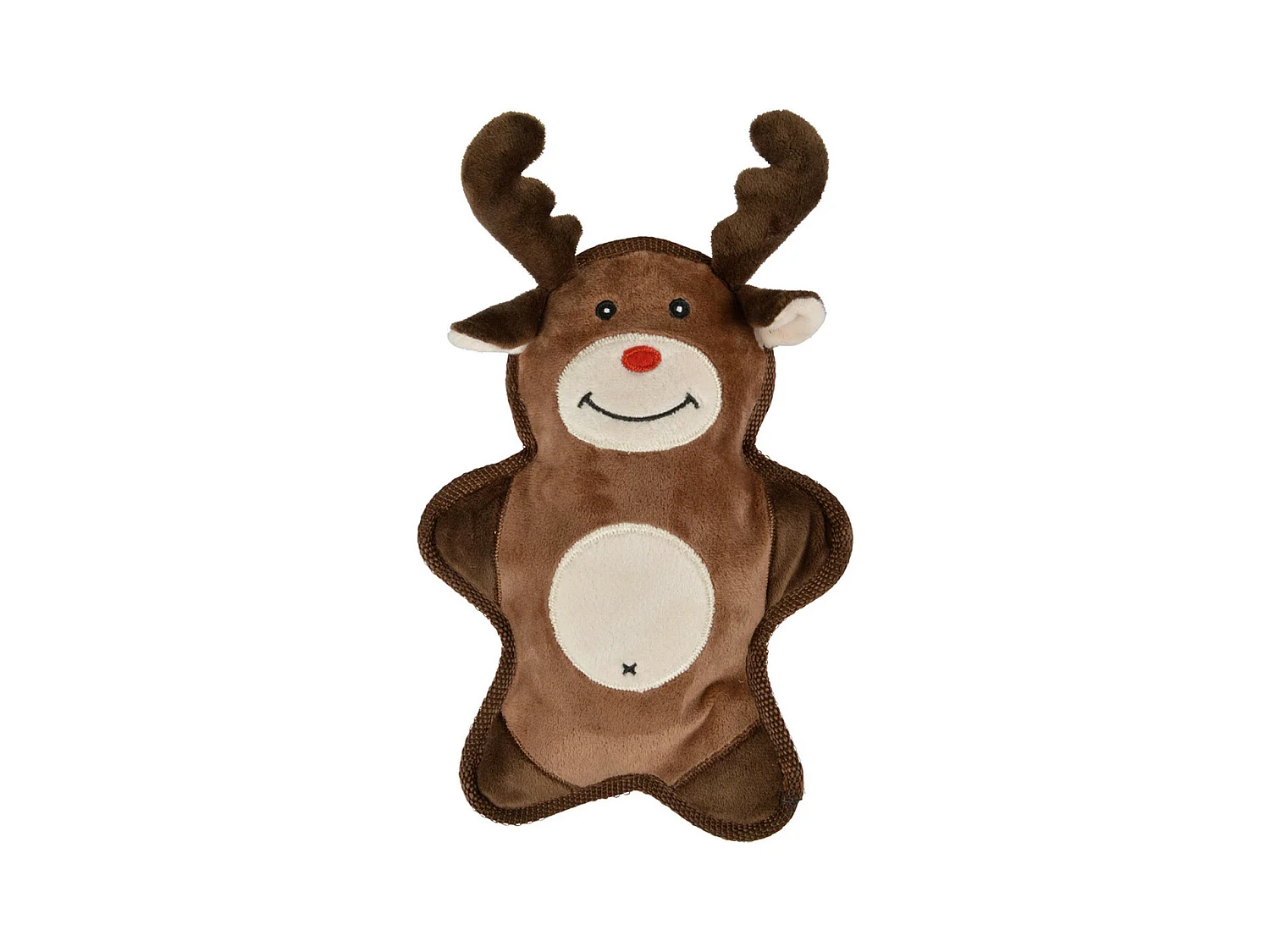 Jouet pour Chien Sonore "Renne Noël" 24cm Marron