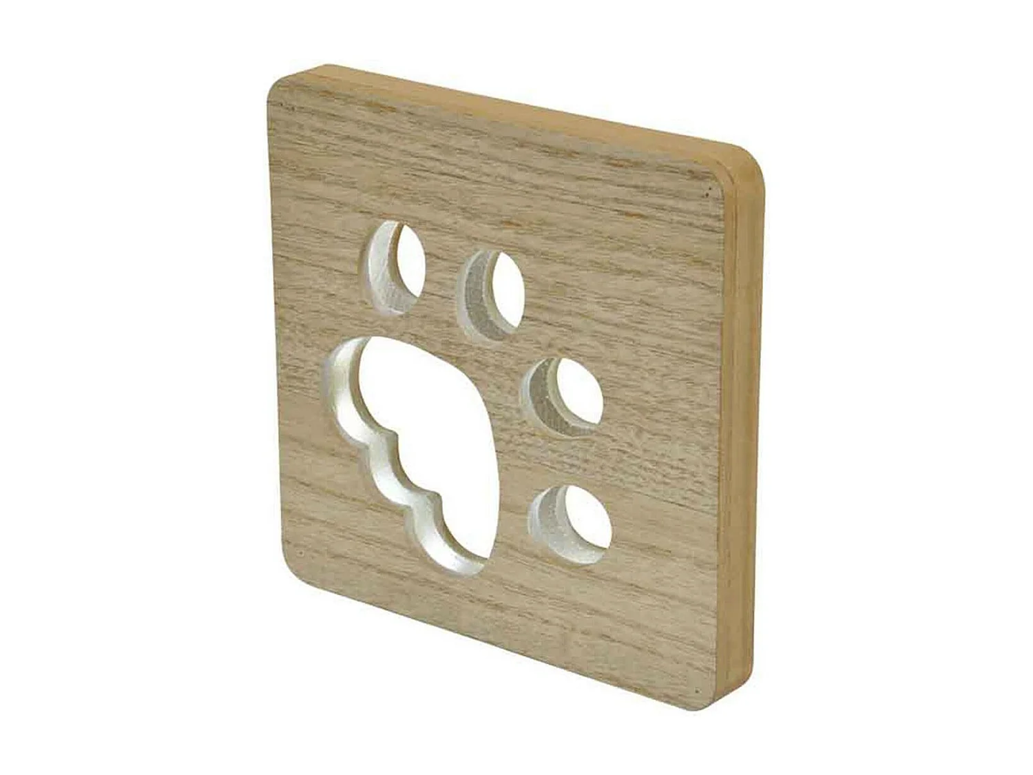 Décoration Lumineuse Led "Patte" 19cm Naturel