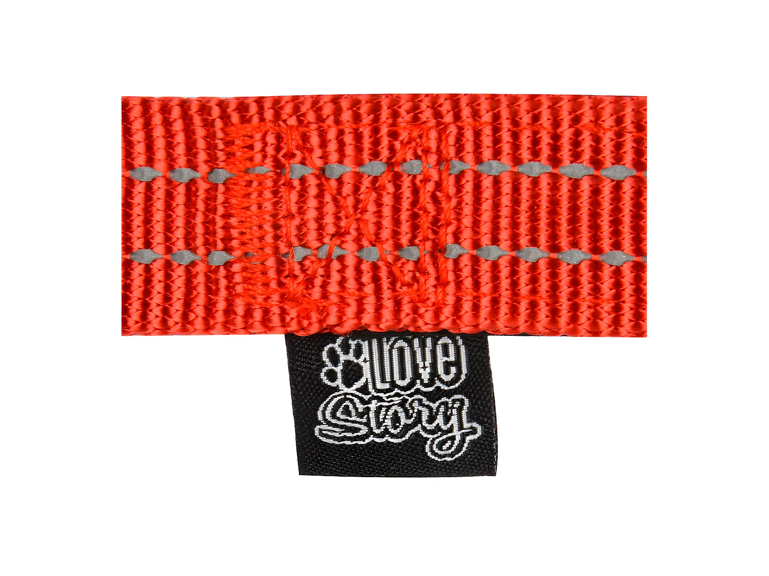 Harnais pour Chien "Coutures Réfléchissantes" 90cm Rouge