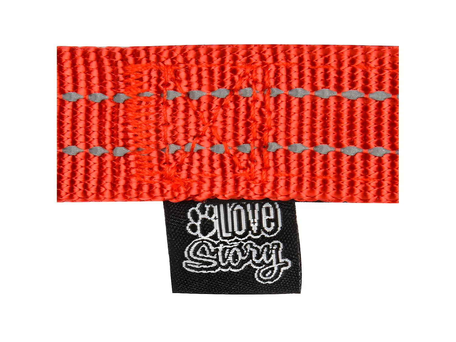 Harnais pour Chien "Coutures Réfléchissantes" 90cm Rouge