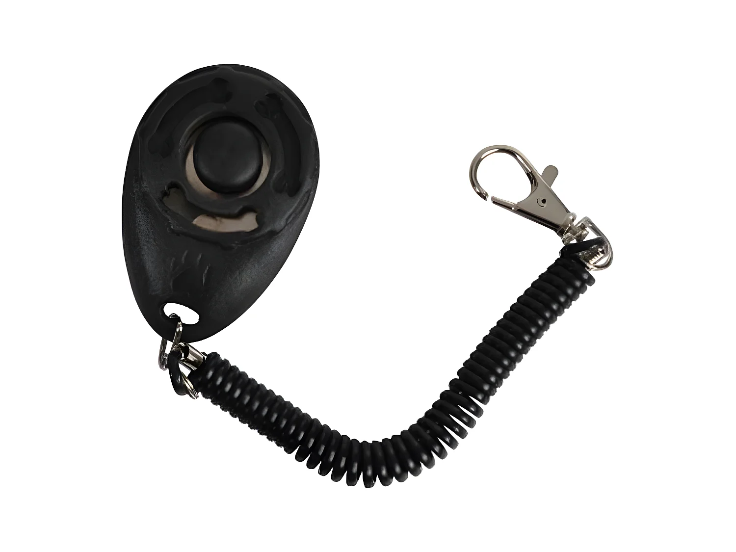 Laisse de Dressage pour Chien "Clicker" 11cm Noir
