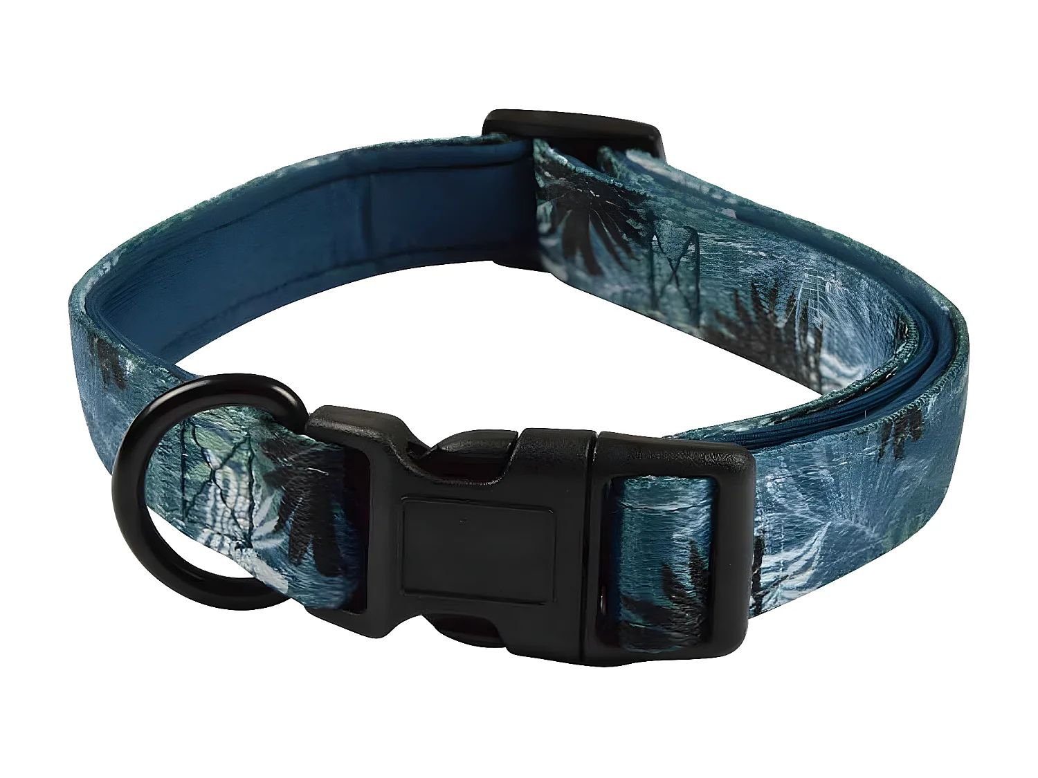 Collier pour Chien Réglable "Eden" 65cm Bleu