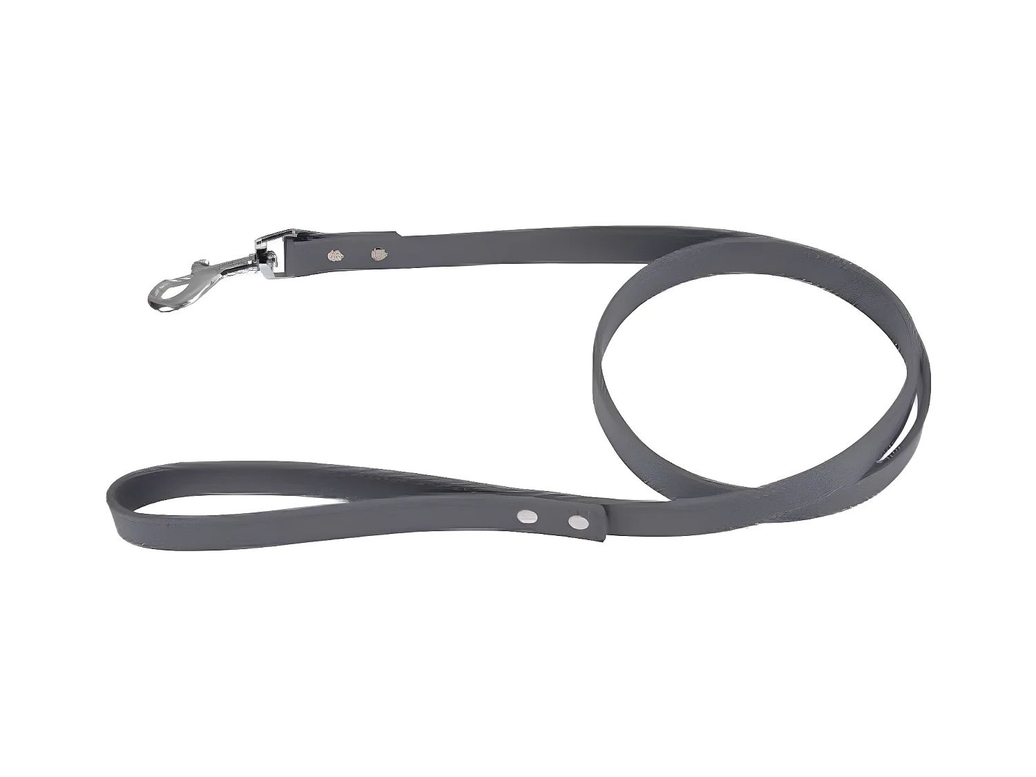 Laisse pour Chien "Élégante" 120cm Anthracite