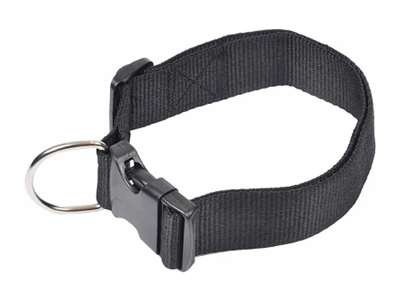 Collier Réglable pour Chien "Essentiel" 70cm Noir
