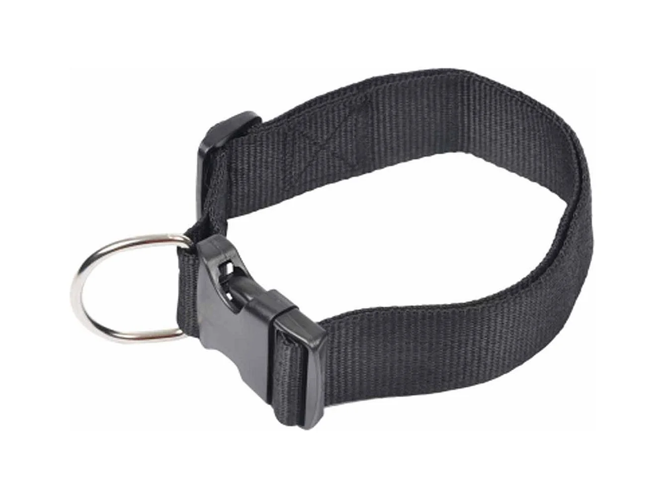 Collier Réglable pour Chien "Essentiel" 70cm Noir