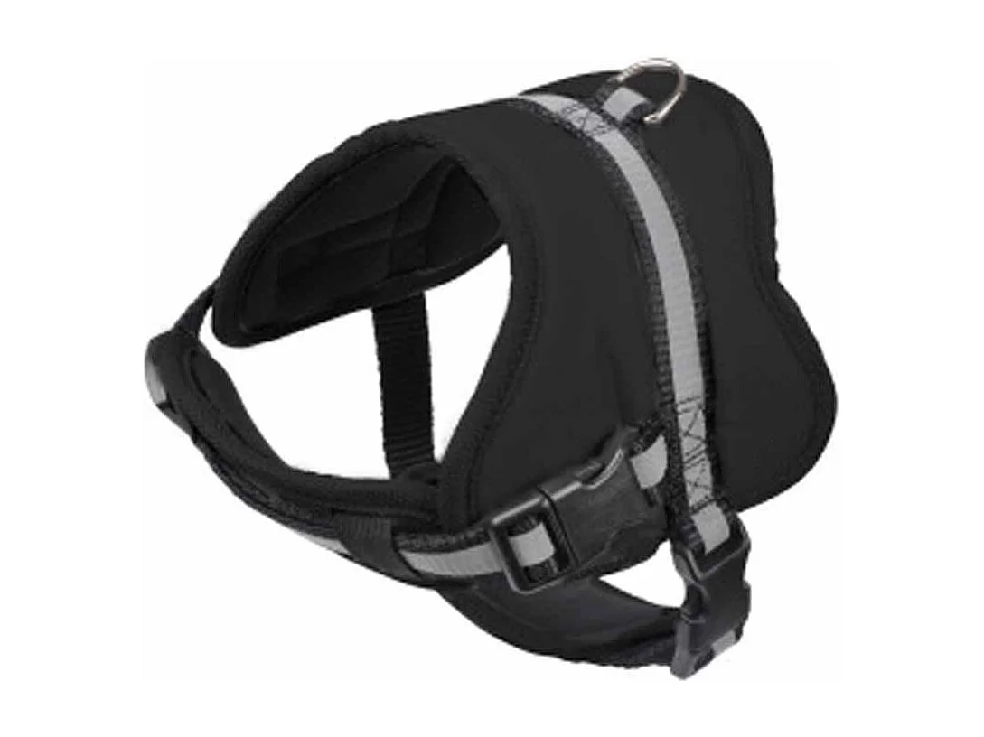 Harnais Réglable Confort "Essentiel" 33-45cm Noir