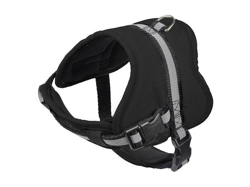 Harnais Réglable Confort "Essentiel" 33-45cm Noir