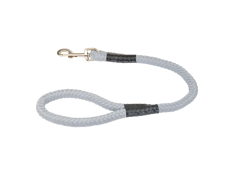 Laisse Chien Ronde "Essentiel" 60cm Gris