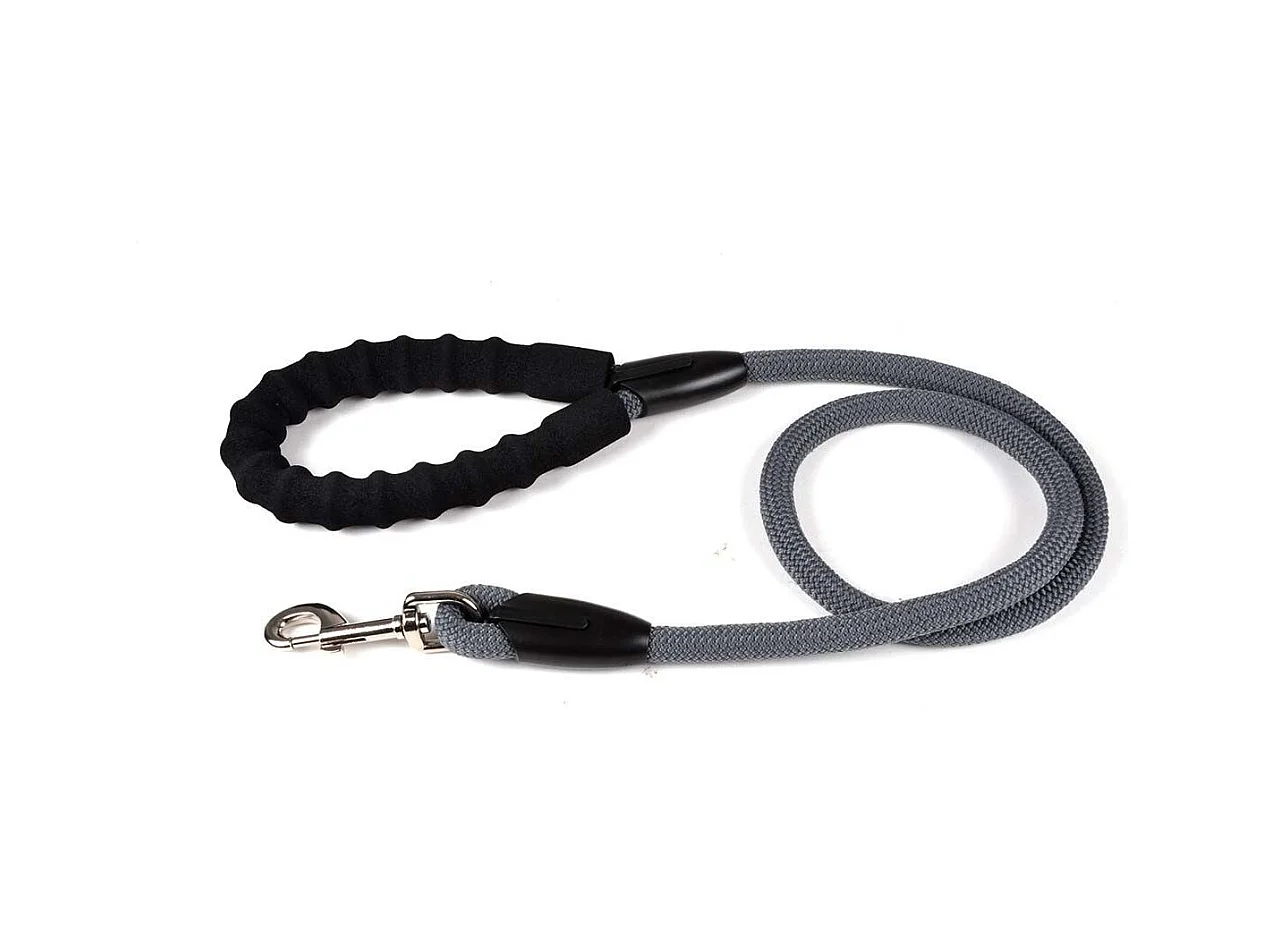 Laisse pour Chien "Corde" 120cm Anthracite