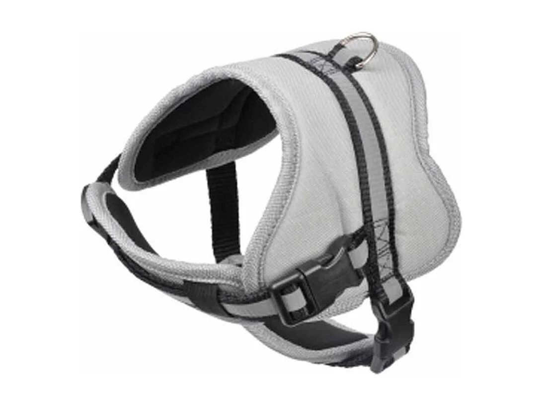 Harnais pour Chien "Matelassé" 45cm Gris