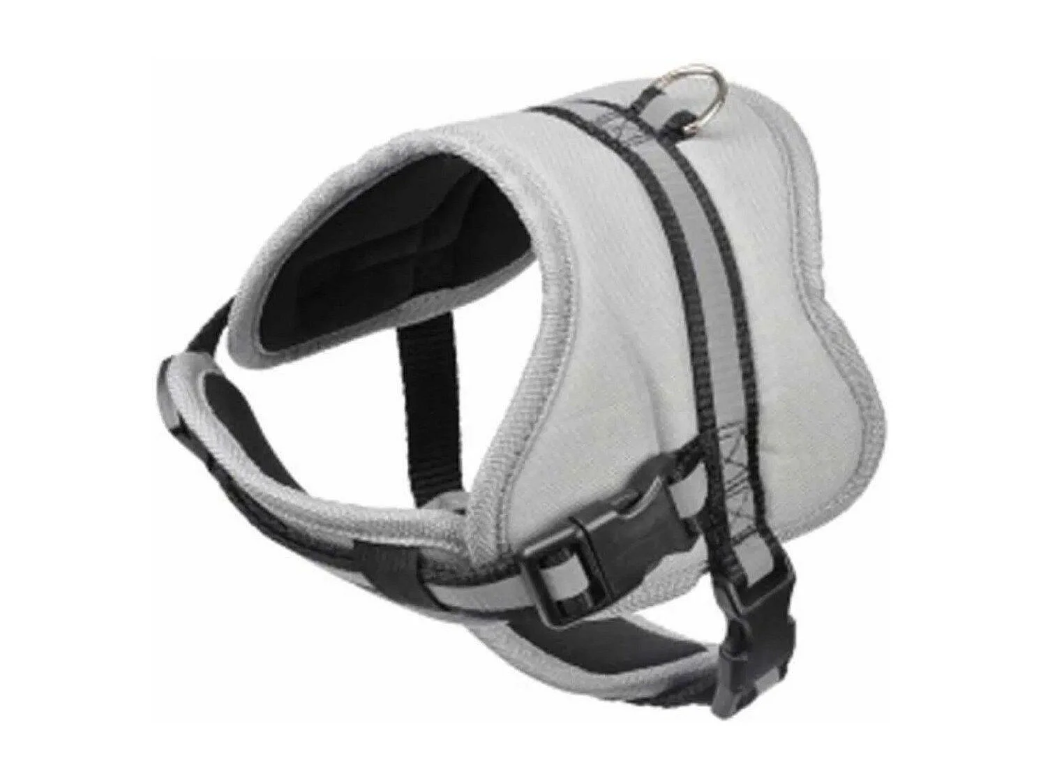 Harnais pour Chien "Matelassé" 45cm Gris