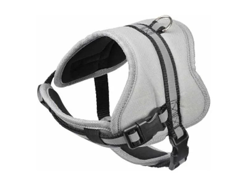 Harnais pour Chien "Matelassé" 45cm Gris