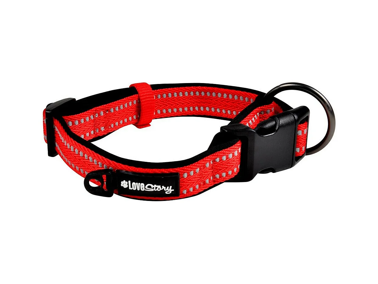 Collier pour Animaux "Expert Réglable" 55cm Rouge