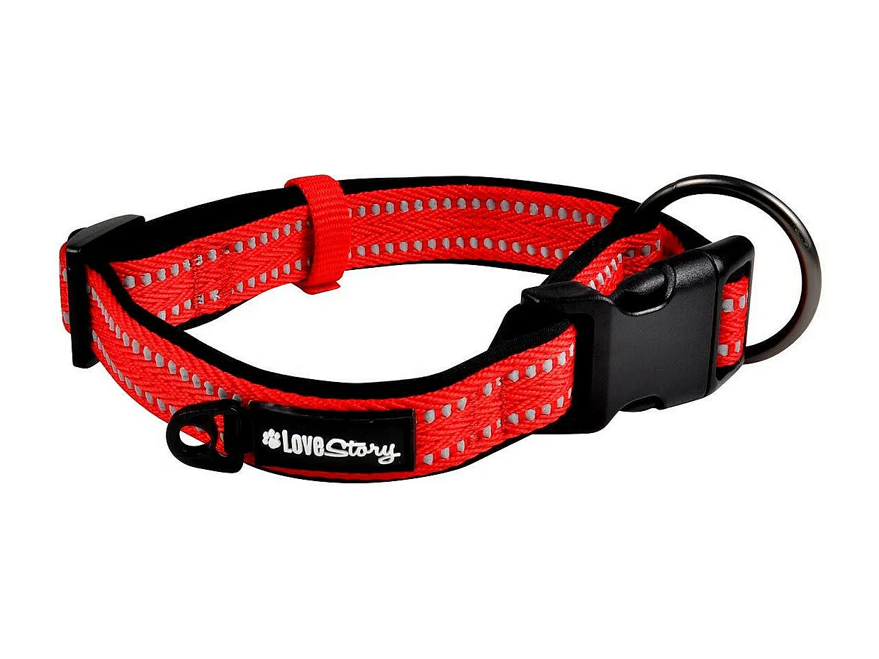 Collier pour Animaux "Expert Réglable" 55cm Rouge