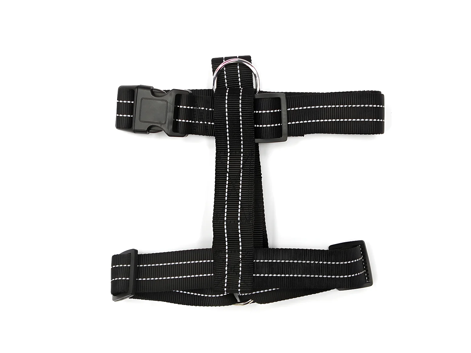 Harnais pour Chien "Coutures Réfléchissantes" 90cm Noir