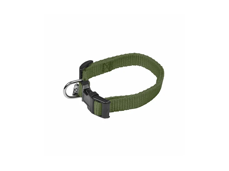 Collier Réglable pour Chien "Essentiel" 45cm Kaki