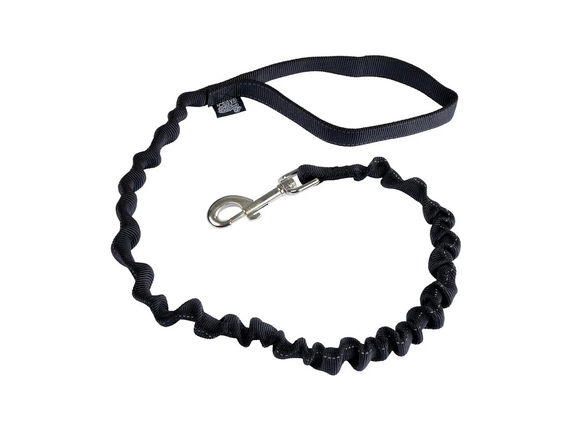 Laisse Anti à Coups pour Chien "Essentiel" 120cm Noir