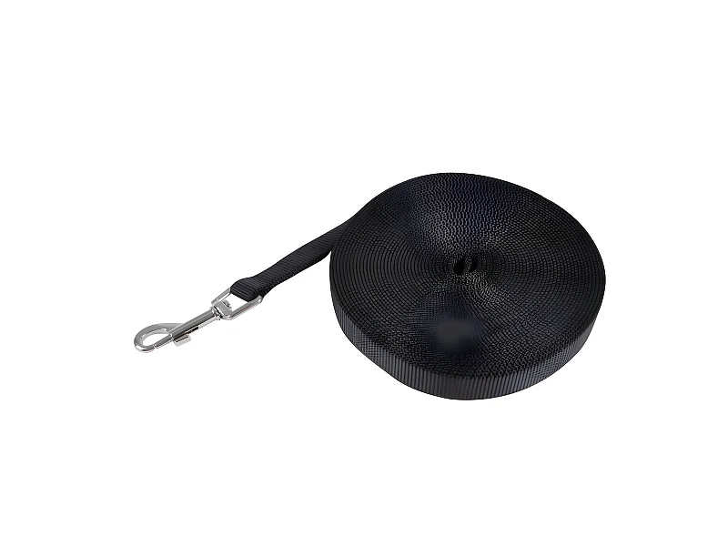 Laisse pour Chien "A Pister" 9m Noir