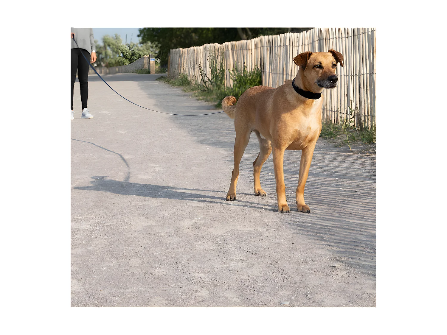 Laisse pour Chien "A Pister" 9m Noir