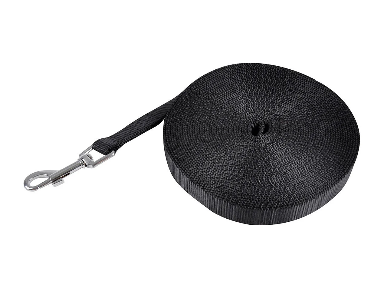 Laisse pour Chien "A Pister" 9m Noir