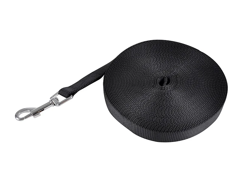 Laisse pour Chien "A Pister" 9m Noir