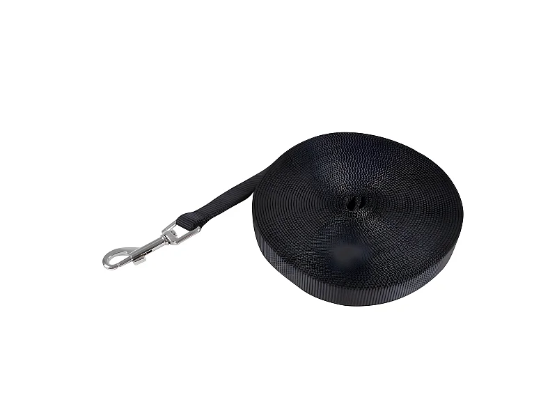 Laisse pour Chien "A Pister" 9m Noir