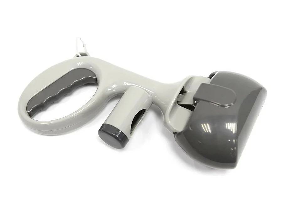 Ramasse Excréments "Distributeur Sacs" 13cm Gris