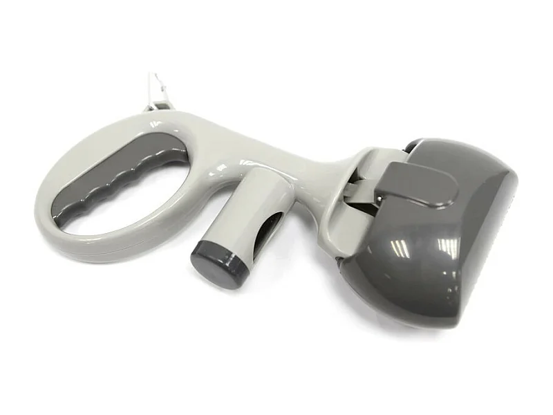 Ramasse Excréments "Distributeur Sacs" 13cm Gris