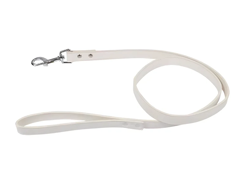 Laisse pour Chien "Élégante" 120cm Blanc