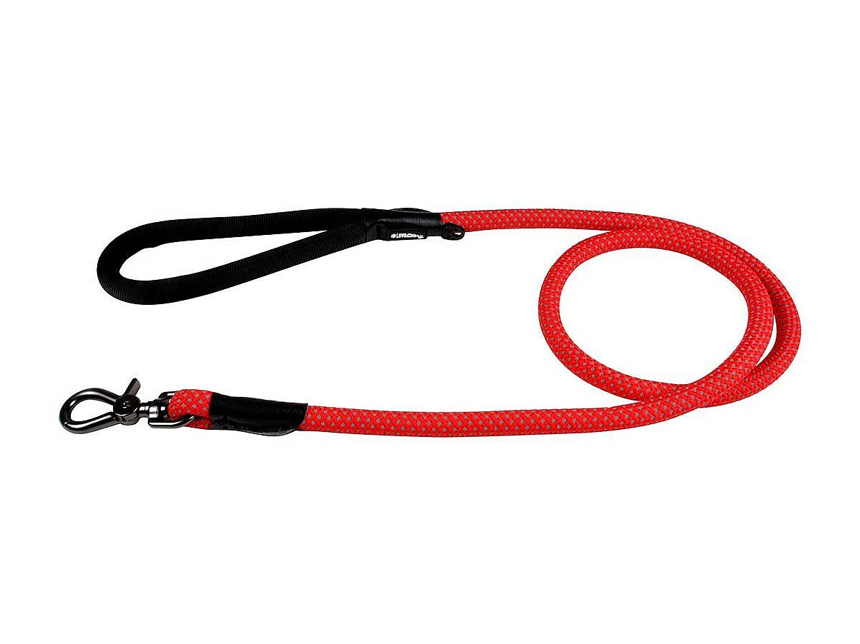 Laisse pour Chien "Corde Expert" 150cm Rouge