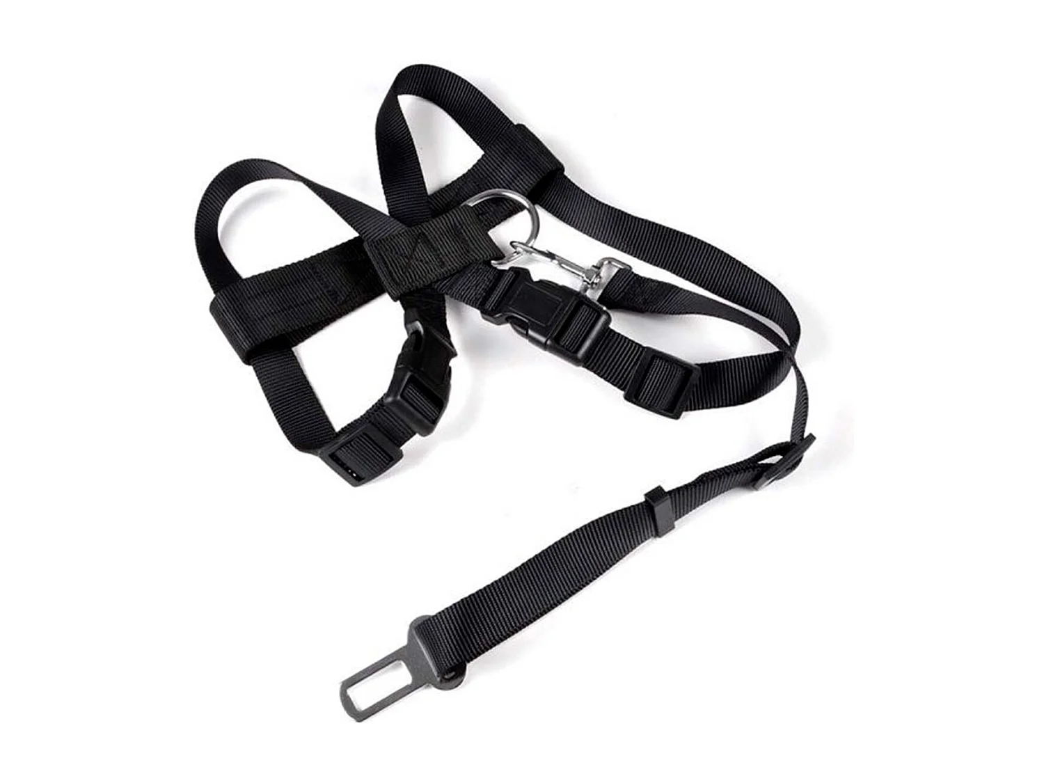 Harnais de Sécurité pour Animaux "Voiture" 70cm Noir