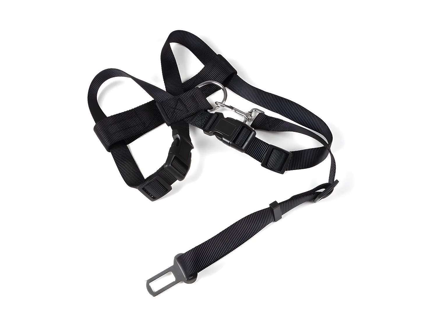 Harnais de Sécurité pour Animaux "Voiture" 70cm Noir